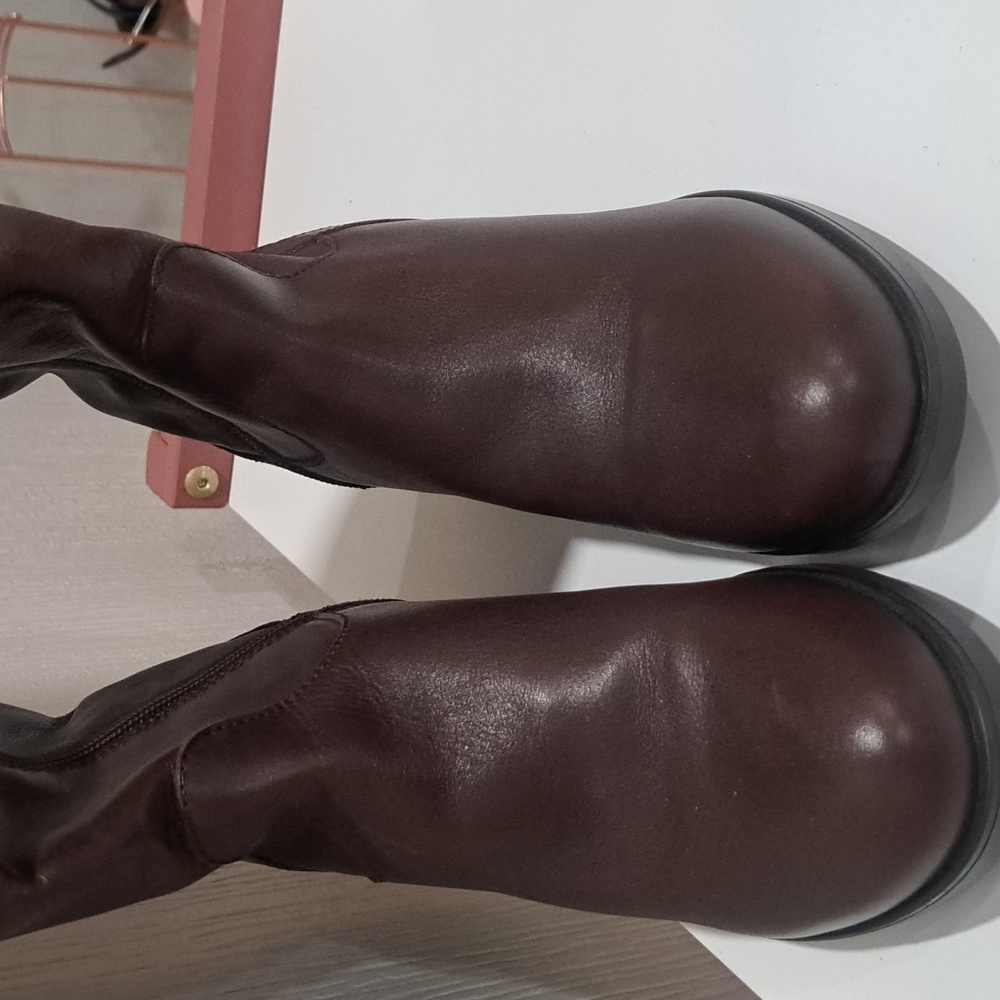 Aldo Chocolate Over the Knee Boots - Picture 2 of 4